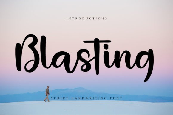 Blasting Font - Featured Image