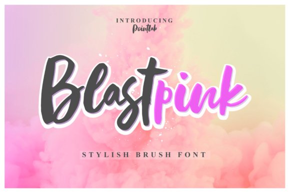Blastpink Script Font - Featured Image