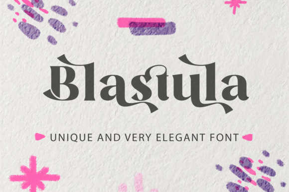 Blastula Font - Featured Image