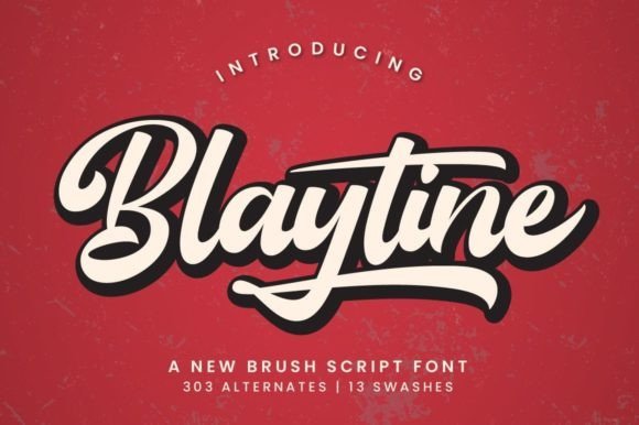 Blaytine Font - Featured Image