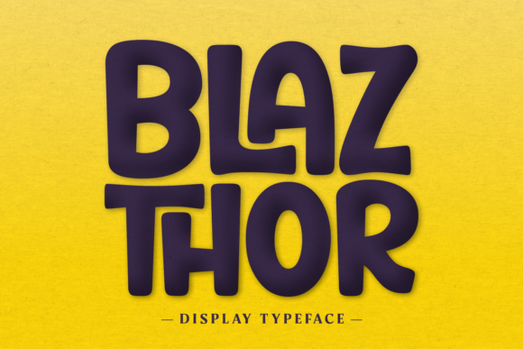 Blaz Thor Font - Featured Image