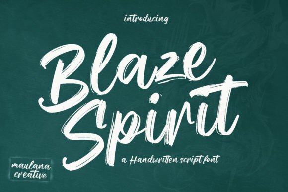 Blaze Spirit Font - Featured Image