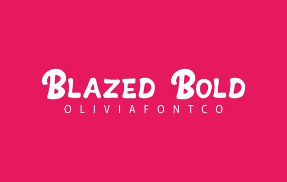 Blazed Bold Font - Featured Image