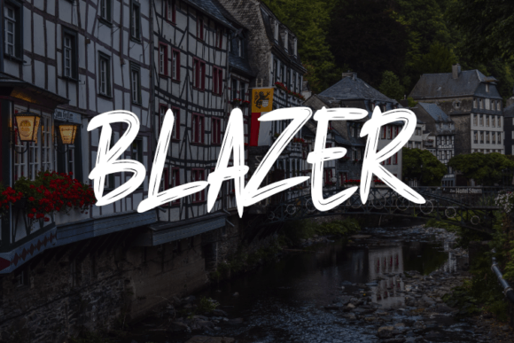 Blazer Font - Featured Image