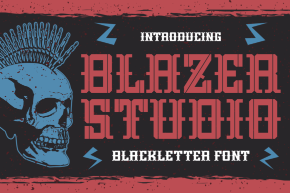 Blazer Studio Font - Featured Image