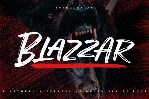 Blazzar Font - Featured Image