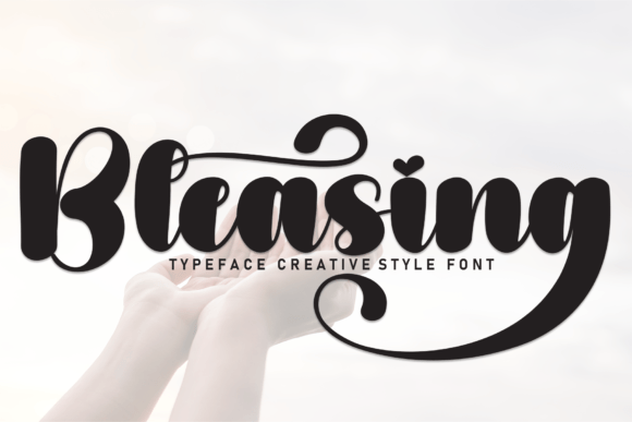 Bleasing Font - Featured Image