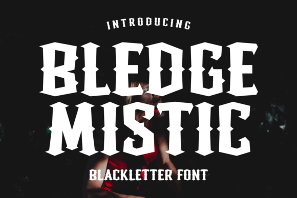 Bledge Mistic Font - Featured Image