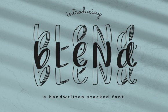Blend Font - Featured Image