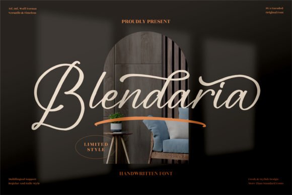 Blendaria Font - Featured Image