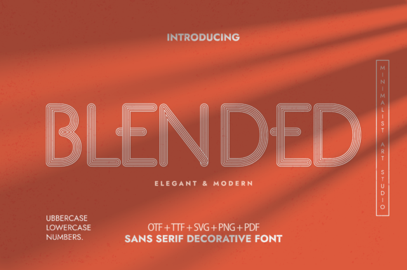 Blended Font - Featured Image