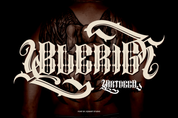 Blerig Font - Featured Image