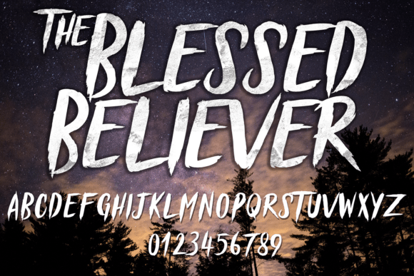 Blessed Believer Font - Featured Image