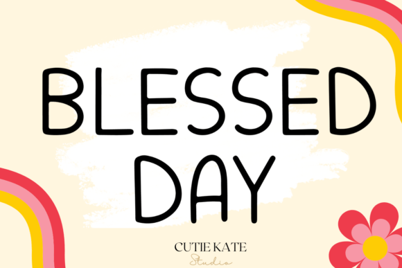 Blessed Day Font - Featured Image