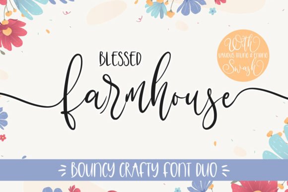 Blessed Farmhouse Font - Featured Image