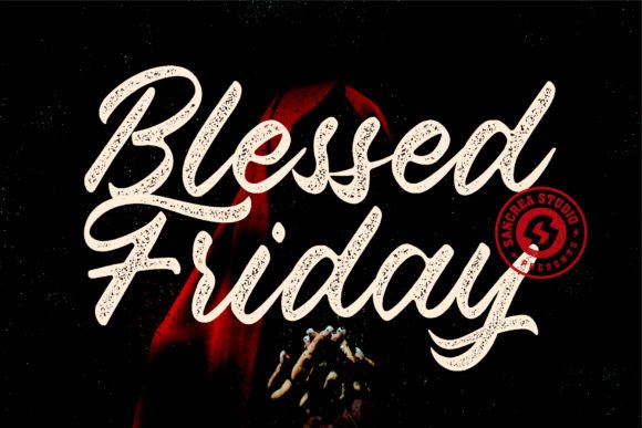Blessed Friday Font - Featured Image