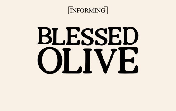 Blessed Olive Font - Featured Image