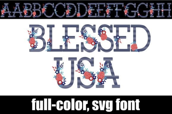Blessed Usa Font - Featured Image
