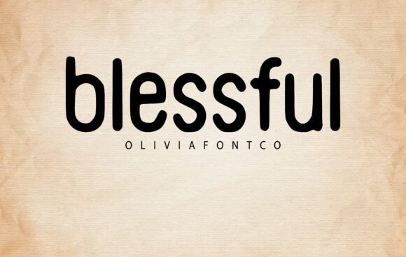 Blessful Font - Featured Image