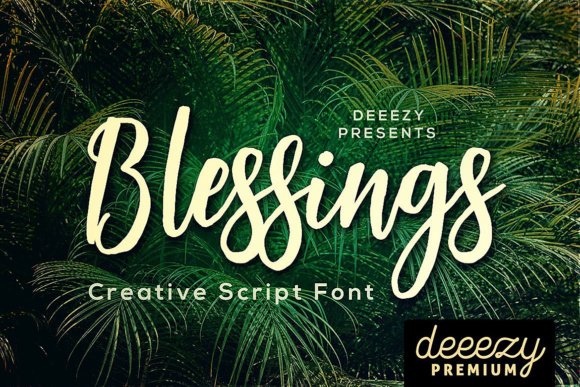 Blessings Font - Featured Image