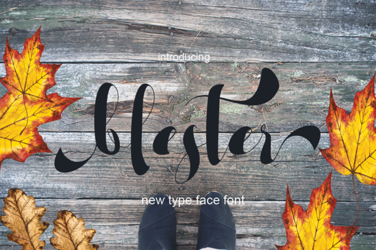 Blester Font - Featured Image