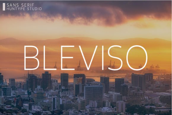 Bleviso Font - Featured Image