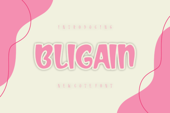 Bligain Font - Featured Image