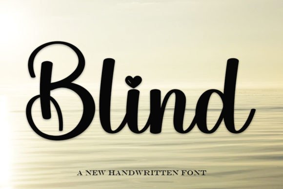 Blind Font - Featured Image