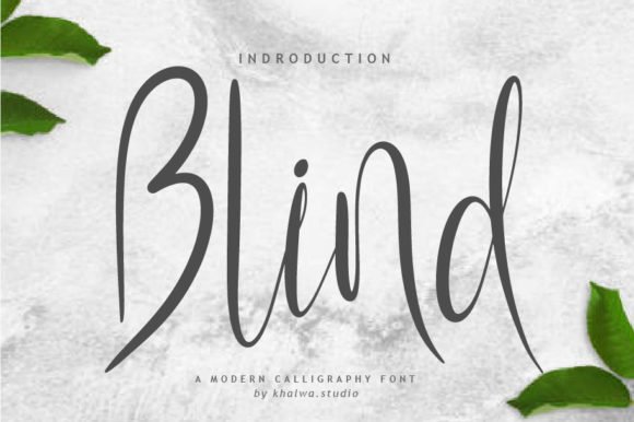 Blind Font - Featured Image