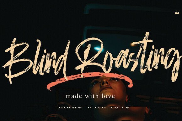 Blind Roastting Font - Featured Image
