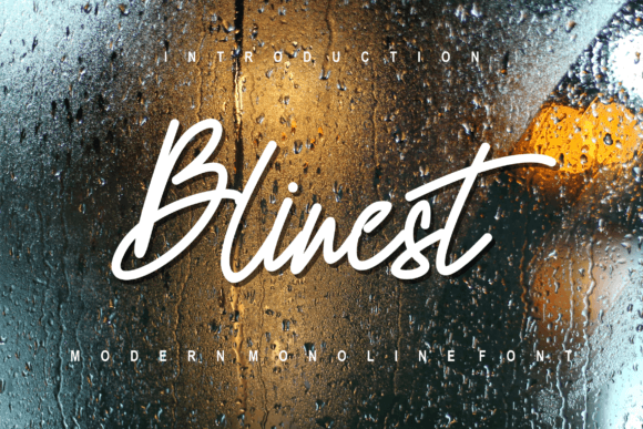 Blinest Font - Featured Image