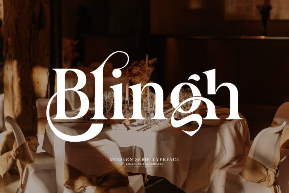 Blingh Font - Featured Image