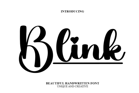 Blink Font - Featured Image