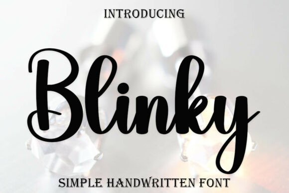 Blinky Font - Featured Image