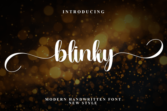 Blinky Font - Featured Image