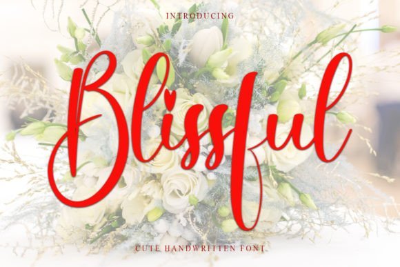 Blissful Font - Featured Image
