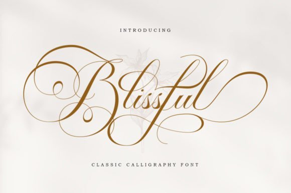 Blissful Font - Featured Image