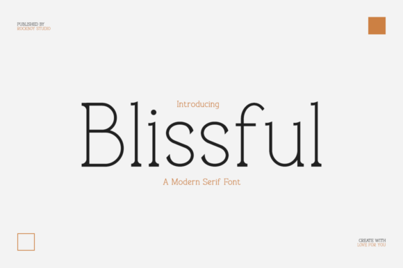 Blissful Font - Featured Image
