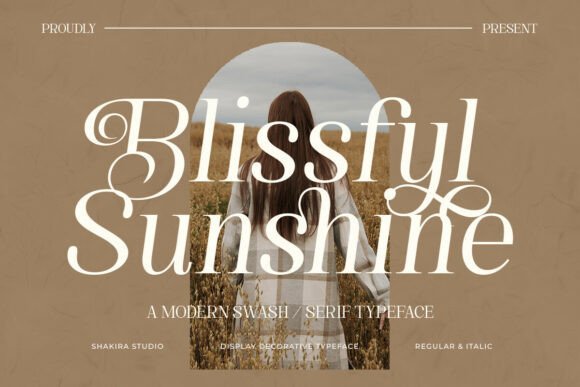 Blissful Sunshine Font - Featured Image