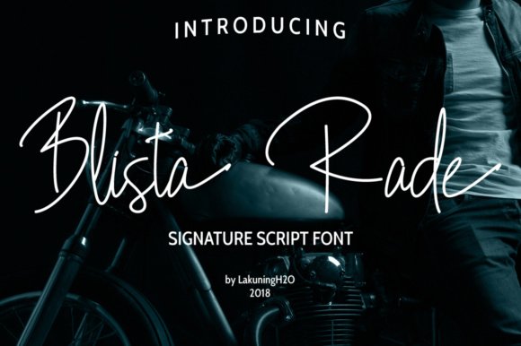 Blista Rade Font - Featured Image