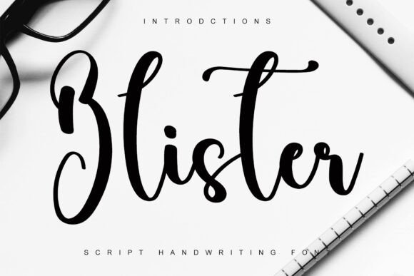 Blister Font - Featured Image
