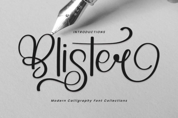 Blister Font - Featured Image
