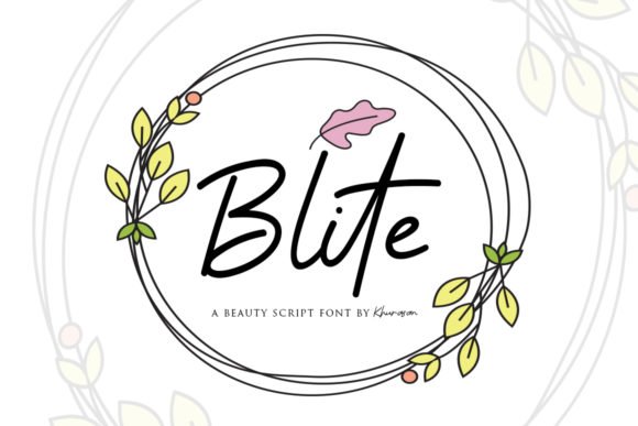 Blite Font - Featured Image