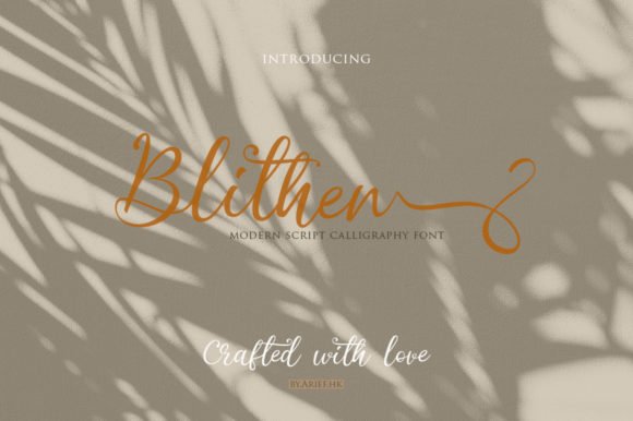 Blithen Font - Featured Image