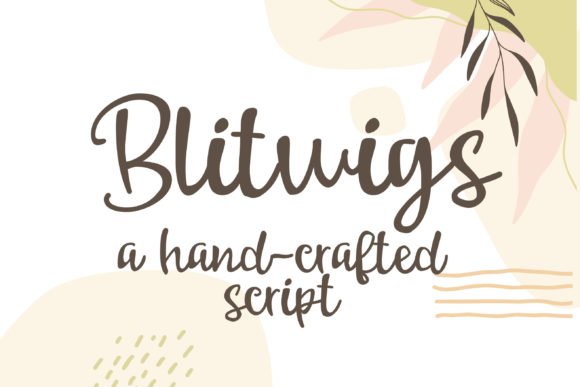 Blitwigs Font - Featured Image