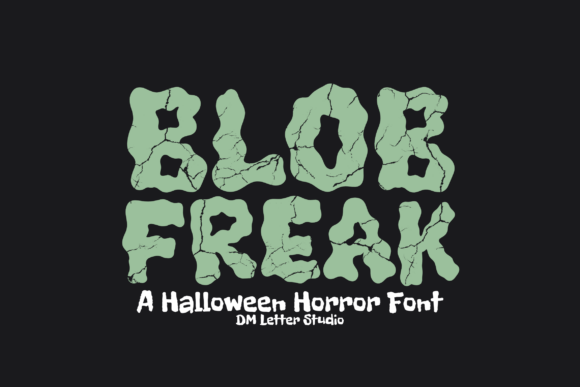 Blob Freak Font - Featured Image