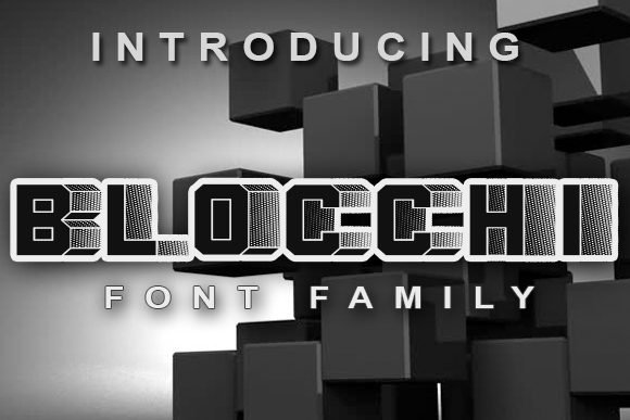 Blocchi Font - Featured Image