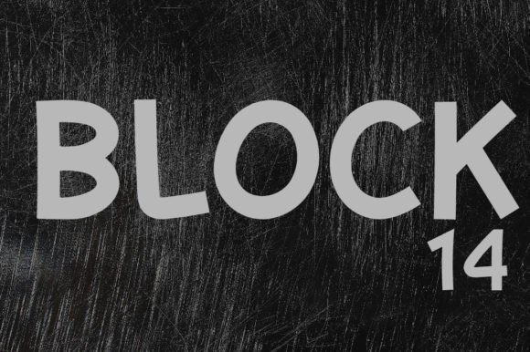 Block 14 Font - Featured Image