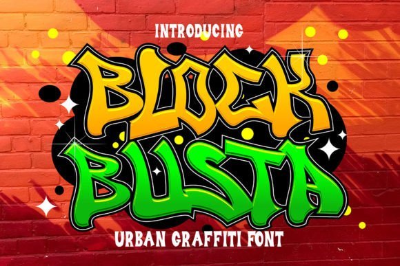 Block Busta Font - Featured Image