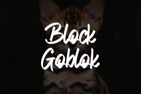 Block Goblok Font - Featured Image